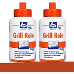 Becher 2x Dr. Becher Grill Rein, Grillreiniger für Grills, Fritteusen und Backöfen, 2 x 1 Liter, hohe Viskosität, spezielle Anwendung mit Pinsel