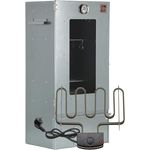 ITA Elektrischer Räucherofen 7002, Premium Räucherschrank aus Edelstahl 81 cm mit Elektroheizung, Sichtfenster und umfangreichem Zubehör für Kalträuchern & Heißräuchern