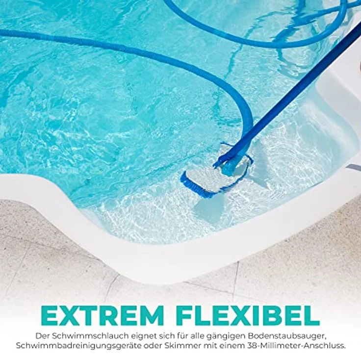 well2wellness Poolschlauch 38mm 6,0m – Bild 3