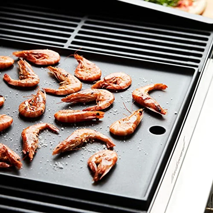 Barbecook Grillplatte, Gusseisen, für Grill Quisson und Siesta, schwarz – Bild 7