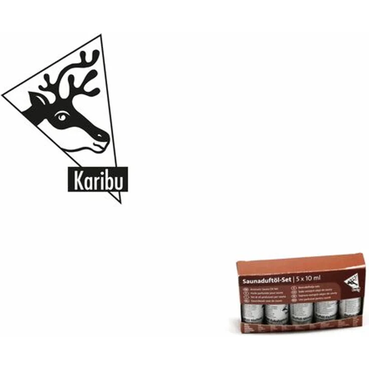 Karibu Ätherisches Öl je einmal: Eukalyptus, Orange, Minze, Fichtennadel sibirisch, Melisse – Bild 3