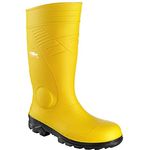 teXXor® S5-PVC-Sicherheitsstiefel gelb Gr. 48