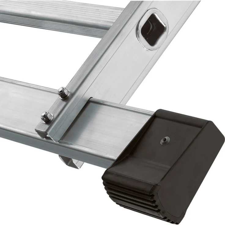 Hailo M60, Aluminium-Universalleiter, 4x3 Sprossen, mit Plattform – Bild 7
