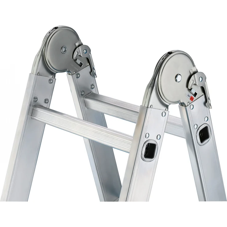 Hailo M60, Aluminium-Universalleiter, 4x3 Sprossen, mit Plattform – Bild 6
