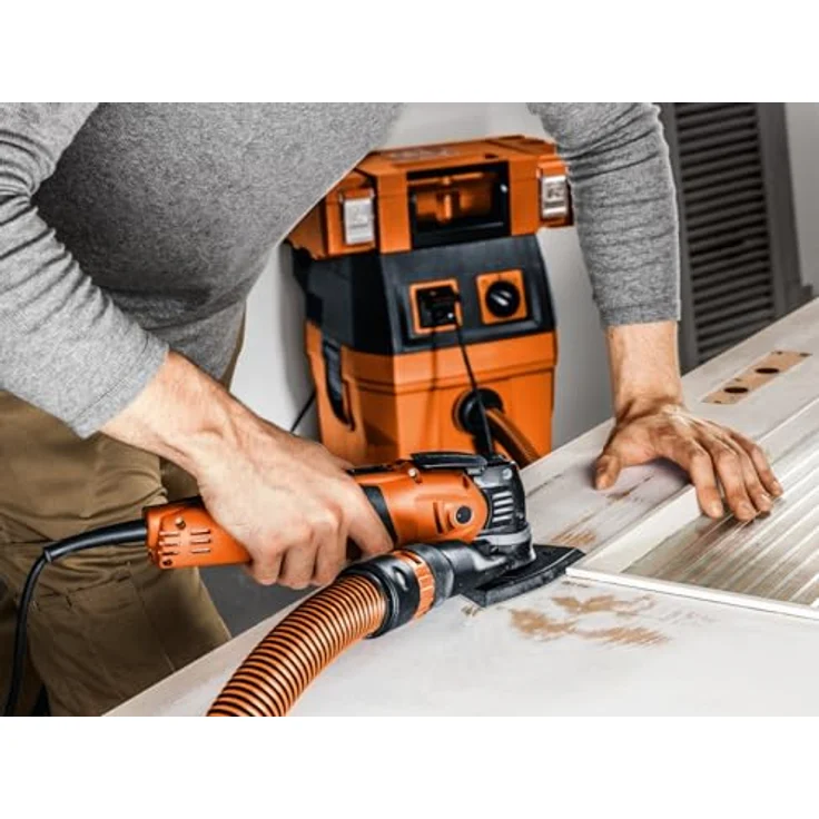 Fein Multimaster MM 500 Plus Basic, Multifunktionswerkzeug mit 350W Motor, inkl. 2teiligem Koffer und StarlockPlus Werkzeugaufnahme – Bild 3