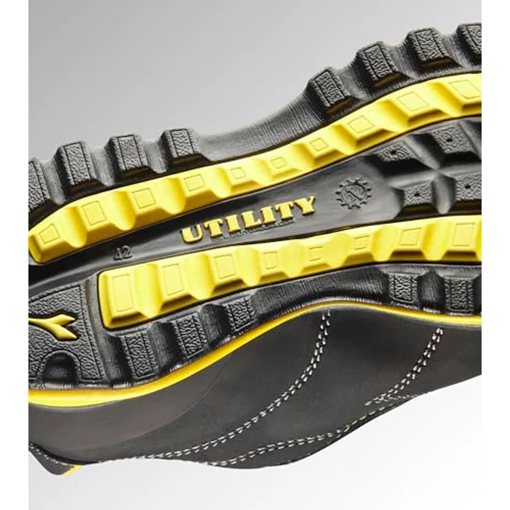 Diadora GLOVE LOW S3S FO HRO, Sicherheitshalbschuhe aus wasserabweisendem Nubukleder mit Aluminium-Zehenschutzkappe und atmungsaktivem Innenfutter – Bild 4