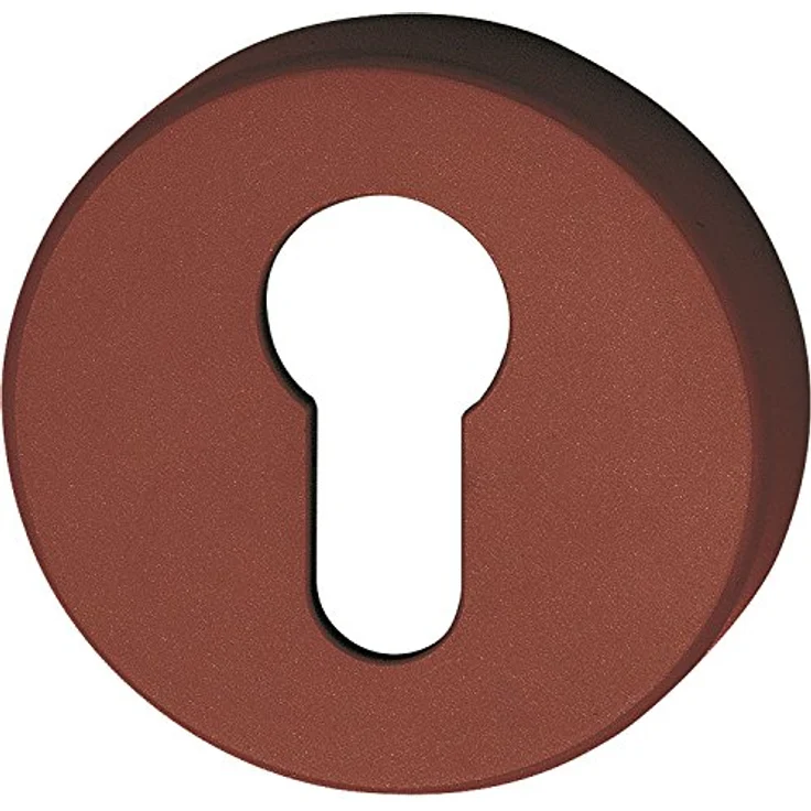 HEWI Zylinderrosette flach 306.23 FS, rubinrot, für Scharniere & Beschläge