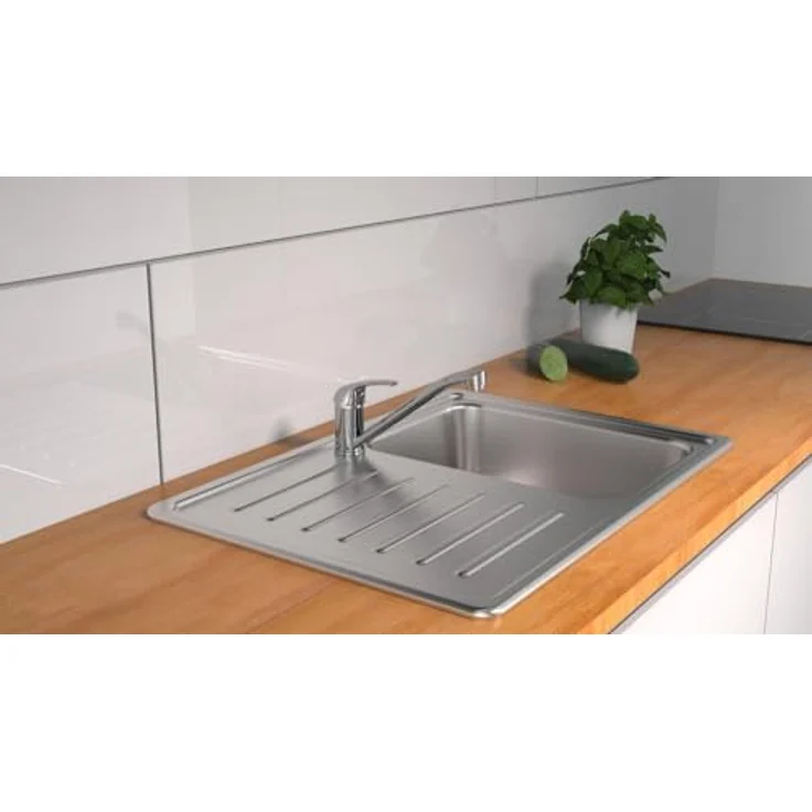 Schütte Athos Plus, Küchenarmatur Spültischarmatur in chrom mit modernem Design und hoher Funktionalität – Bild 3