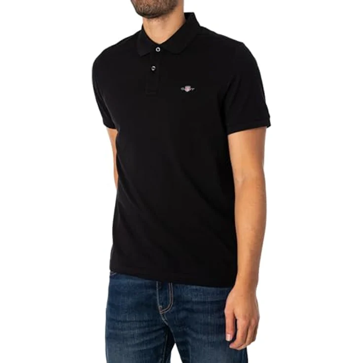 Gant Poloshirt, Regular Fit mit Grafischer GANT-Stickerei, Blau – Bild 2
