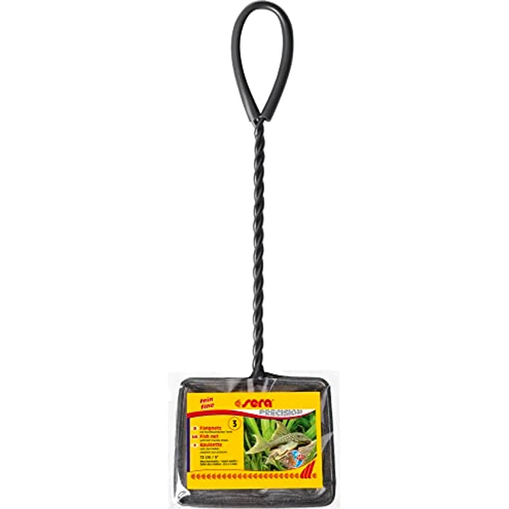 Aquaristik Sera sera Fangnetz fein, schwarz 12 cm - 5 – Bild 2