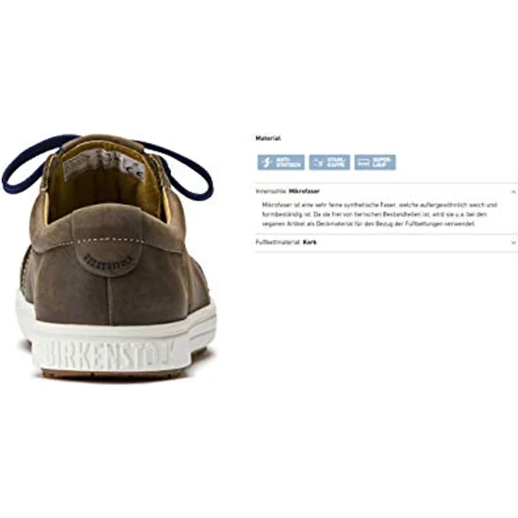 Birkenstock Professional QS 500 Sicherheitsschuh aus geöltem Nubukleder – Bild 7