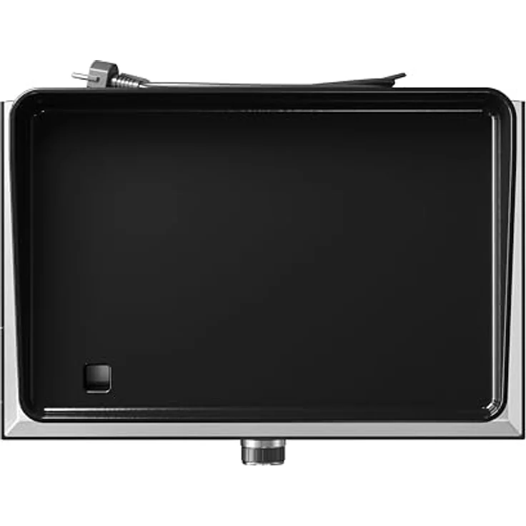 Campingaz Plancha Electric 1 XD | Elektrogrill Indoor & Outdoor | Plancha-Teppanyaki-Grillplatte | Tragbarer Balkongrill | Antihaftbeschichtung | Gusseisen | Leistung 2500 W | Schwarz – Bild 3