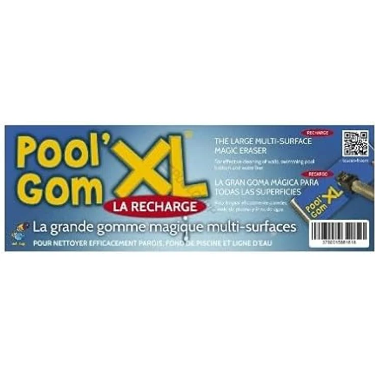 Toucan pool Gom XL pgxlr60-Reiniger Flecken in Becken, weiß, 9 x 26 x 3 cm – Bild 5