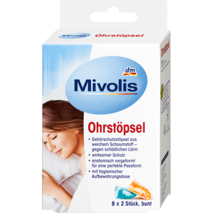 Mivolis Ohrstöpsel, 16 St
