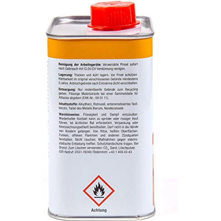 Clou Hartöl 750 ml, farblos – Bild 5