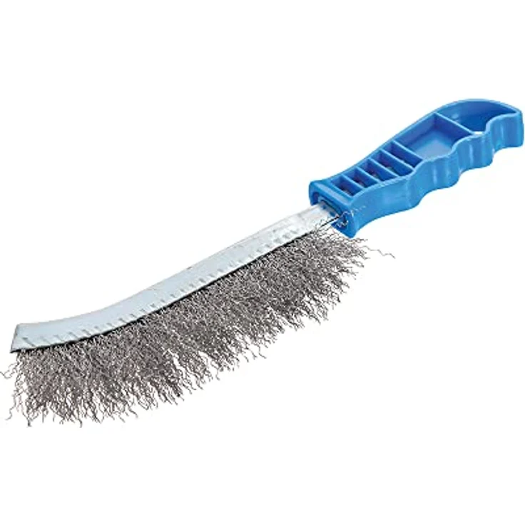Silverline Drahtbürste mit Stahldrahtborsten, 240 mm – Bild 4