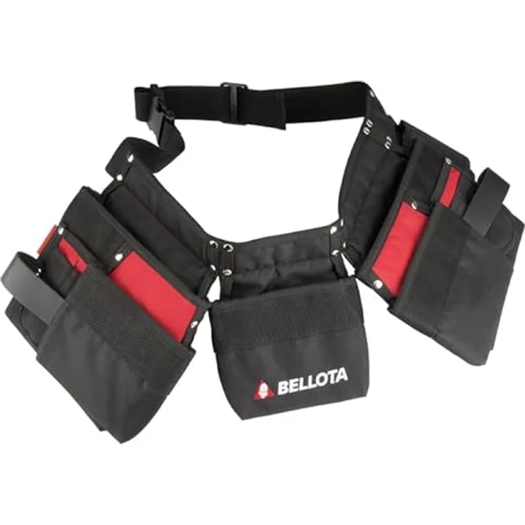Bellota Werkzeuggürtel mit 7 Taschen, verstellbar, aus technischem Polyester, hohe Haltbarkeit – Bild 5