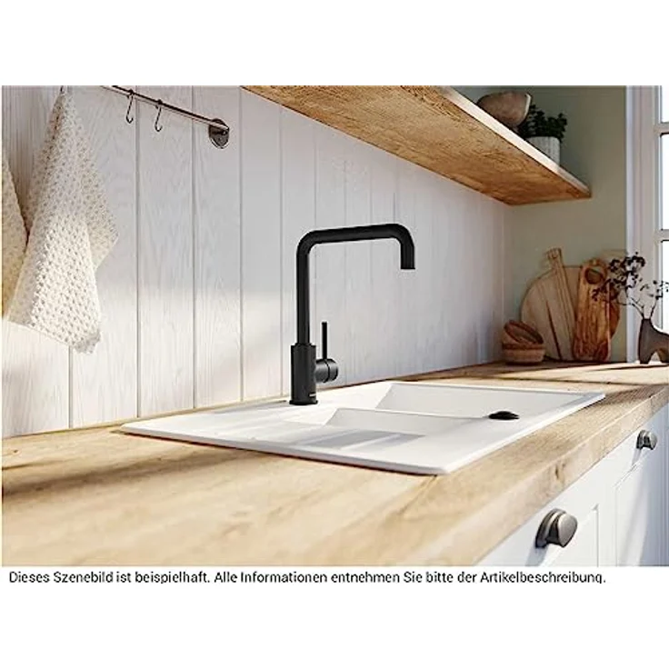 Blanco Küchenarmatur MILI Rohrauslauf, elegante Mischbatterie für die Küche – Bild 3