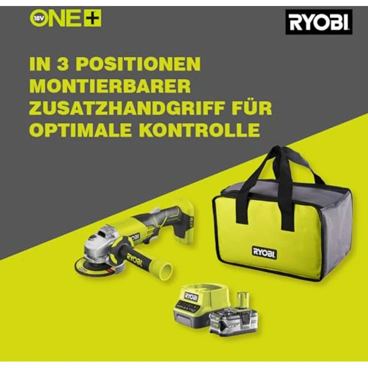 Winkelschleifer Ryobi RYAM18AGB – Bild 3