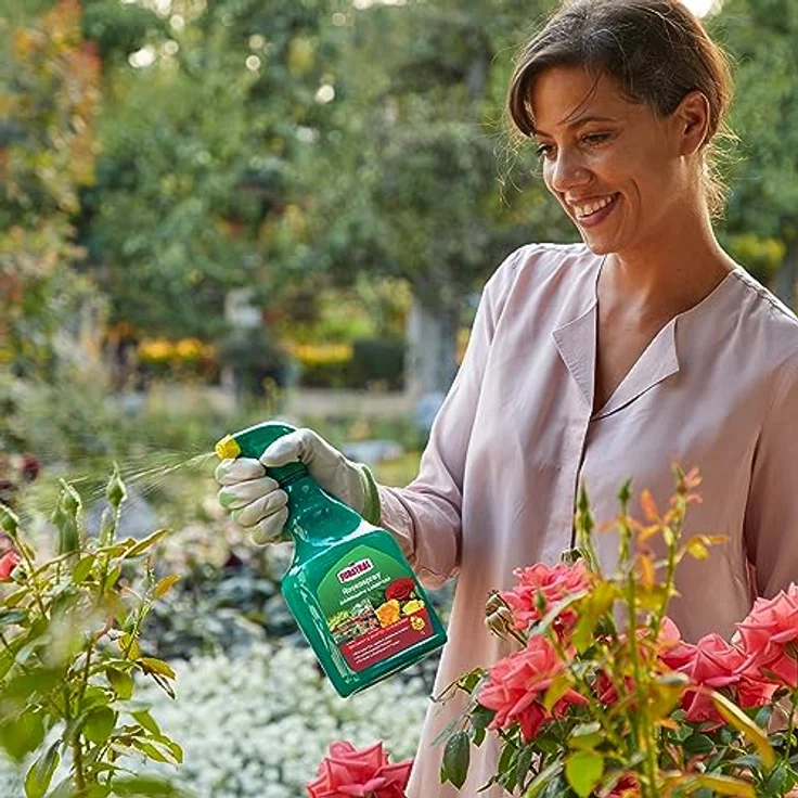 Substral Rosenspray Schädlingsfrei Careo ECO, anwendungsfertiges Sprühmittel gegen saugende Schädlinge, 1 L – Bild 3