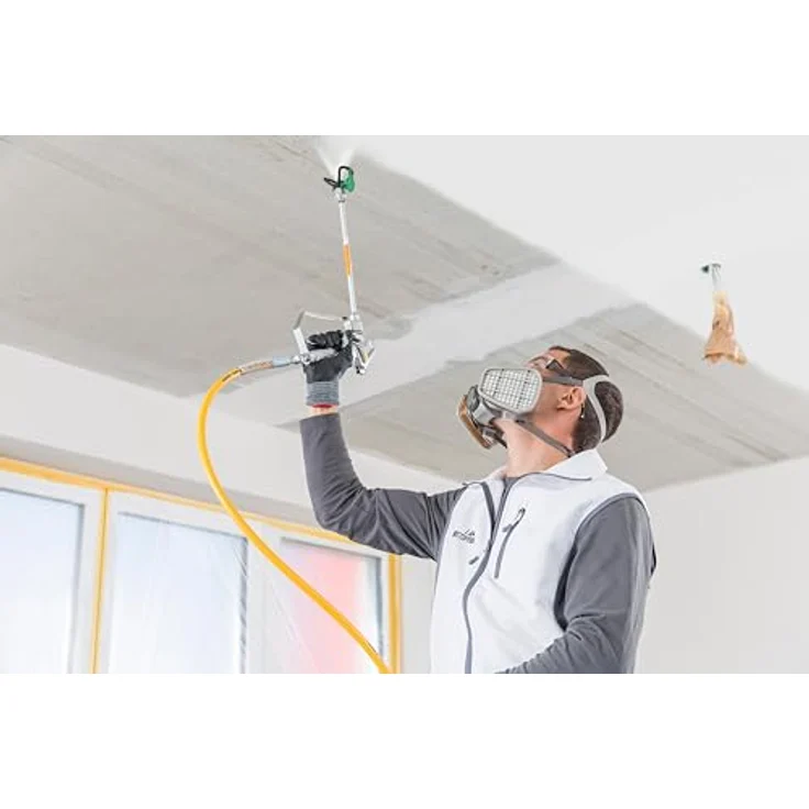 WAGNER Düsenverlängerung 25cm, mit Halter für Airless Pistolen, leichtes Aluminium, maximaler Druck 250 bar, ideal für schwer zugängliche Stellen – Bild 3