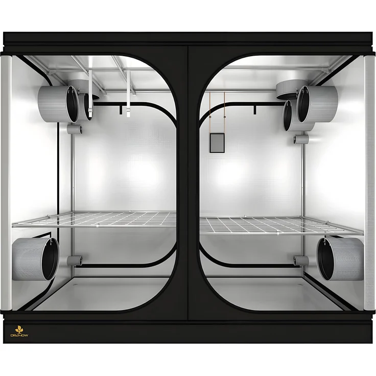 Secret Jardin Dark Room DR240W, professionelle XXL Growbox 237x120x200cm für optimale Lichtausbeute mit 95% Reflexion
