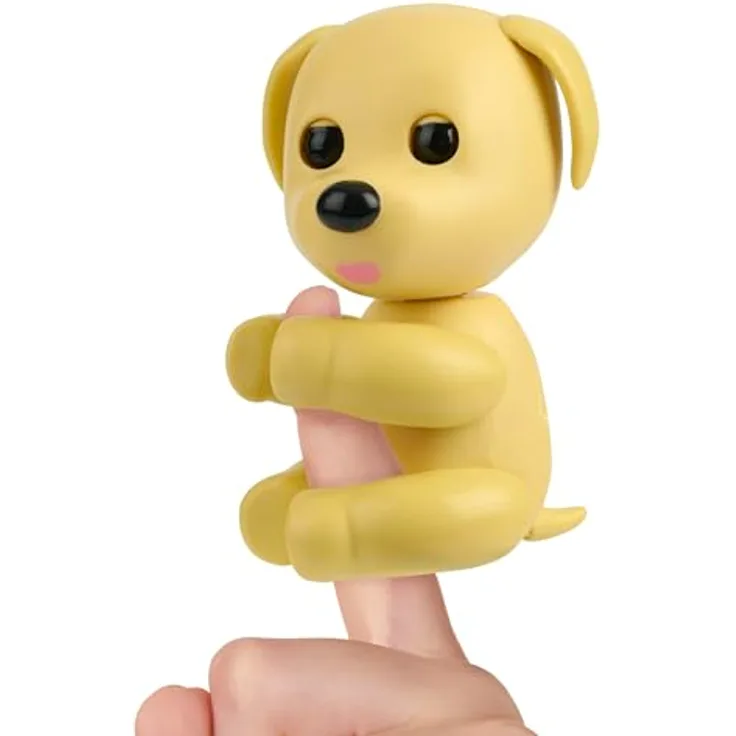 Fingerlings Adopt Me Dog, Interaktives Haustier mit über 40 Geräuschen und Reaktionen, blau