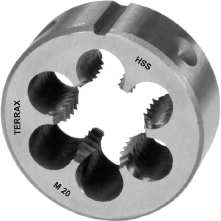 RUKO Terrax Schneideisen DIN 22568, HSS M20 für metrisches Außengewinde 2,50 mm – Bild 2