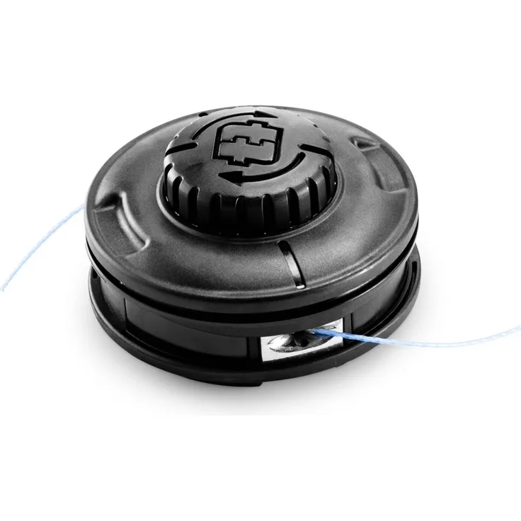 Kärcher Trimmerkopf für Fadentrimmer, Doppelfadenkopf mit 1,6 mm Trimmerfaden und Tippautomatik