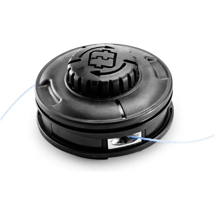 Kärcher Trimmerkopf für Fadentrimmer, Doppelfadenkopf mit 1,6 mm Trimmerfaden und Tippautomatik