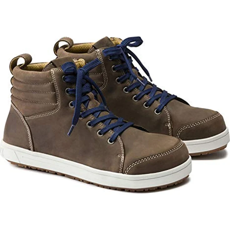 Birkenstock QS 700 Arbeitsschuh, knöchelhoher Sneaker in wasserabweisendem Nubukleder, S3 zertifiziert – Bild 4