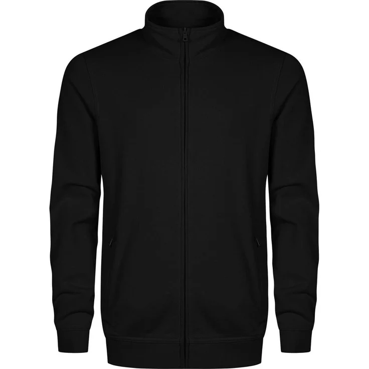 Promodoro Sweatshirtjacke »5270«, Arbeitsjacke schwarz, Gr. 3XL, pilling- und abriebresistent, feuchtigkeitsregulierend, industriell waschbar