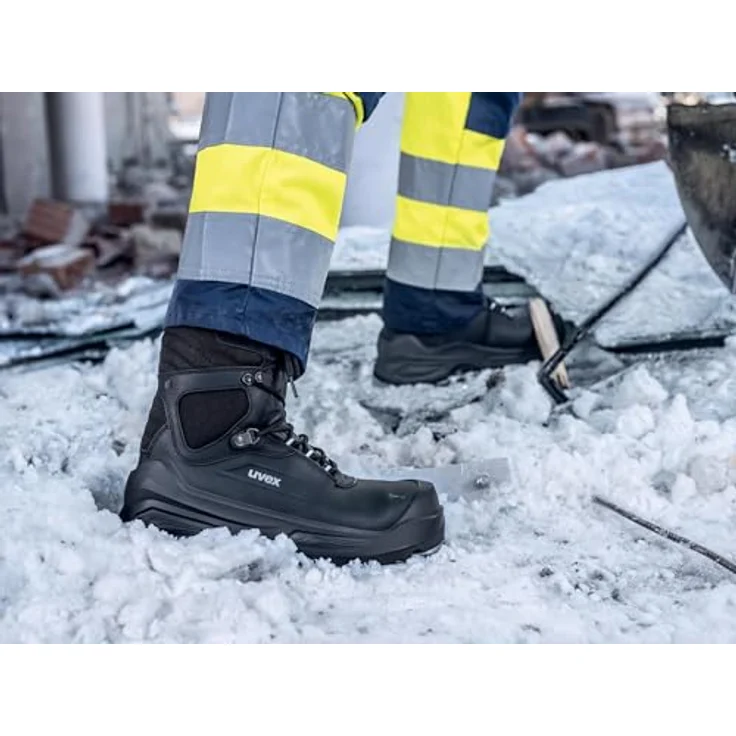 Uvex Sports uvex 3 Stiefel S3L 68772, Sicherheitsschuhe für schwere Anwendungen, schwarz, Weite 11, Größe 45 – Bild 5