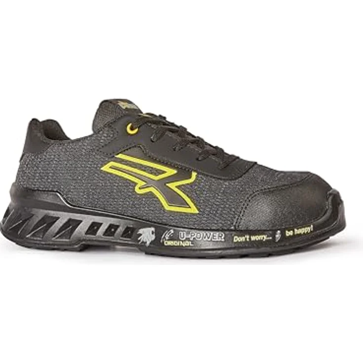 U-Power Frank Esd S1P Src Sicherheitsschuh, extrem leichter Sicherheitshalbschuh mit atmungsaktivem Nylon-Obermaterial und durchtrittsicherer Zwischensohle – Bild 3