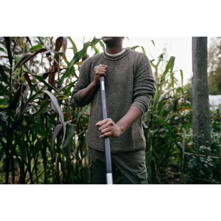 Fiskars Krümmer mit 3 Zinken, Für optimale Beetvorbereitung und -pflege, Länge: 172 cm, Breite: 14,8 cm, Schwarz-Orange, Rostfreier Stahl-Kunststoff-Aluminium, Xact, 1027040 – Bild 5