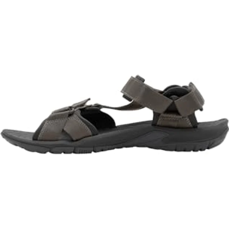Jack Wolfskin Lakewood Ride Sandal M, Herren Sicherheitssandalen mit verstellbaren Riemen, Braun, Größe 47 – Bild 2