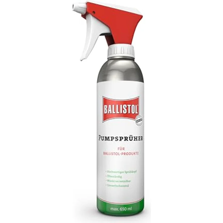 Pumpzerstäuber Fassungsvermögen 0,65l Beh.a.Alu BALLISTOL – Bild 2