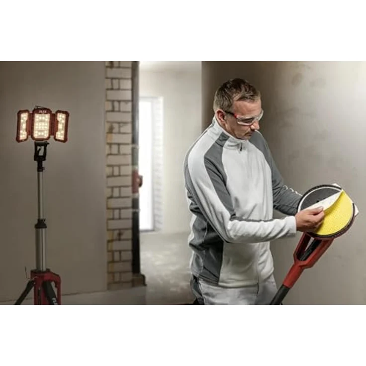 Flex Trockenbauschleifer Giraffe GE 6 R-EC, max. 1680 U/min, leicht und ergonomisch, kardanisch gelagerter Schleifkopf, optimale Staubabsaugung – Bild 16
