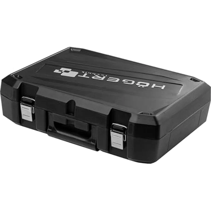 HÖGERT TECHNIK Akku-Schlagbohrschrauber Set 18V, 50 Nm, 2,0 Ah Akku, 4A Ladegerät, Metallgetriebe, LED-Beleuchtung, für Beton, Holz & Metall – Bild 2
