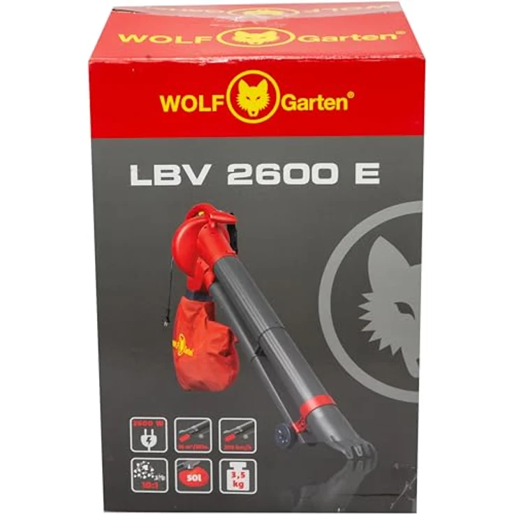 WOLF-Garten - Laubbläser LBV 2600 E, 41AB0BE7650 Häckselfunktion 2600 Watt – Bild 6