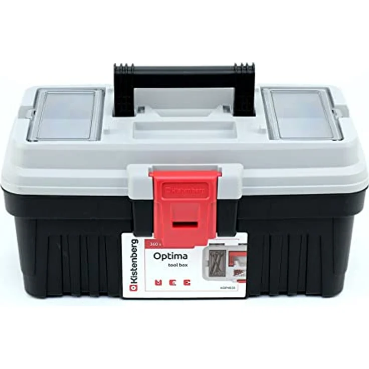 Kistenberg Werkzeugkoffer KOP4020-4C, Werkzeug-Organisator Optima 40, Polymermischung, belastbar bis 10 kg – Bild 3