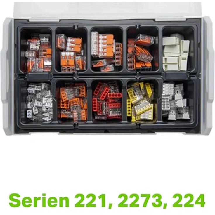 Wago Verbindungsklemmenset 887-960 L-BOXX MINI mit Serien 221,224,2273 – Bild 3