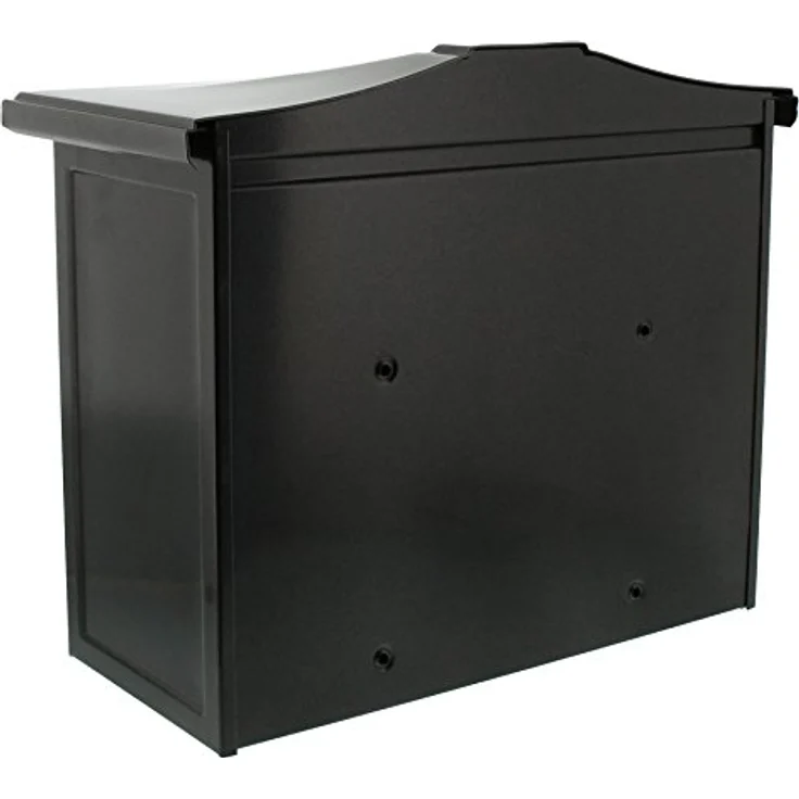 BURG-WÄCHTER, Briefkasten mit Komfort-Tiefe, A4 Einwurf-Format, Verzinkter Stahl, Kopenhagen 882 E, Alteisen – Bild 2