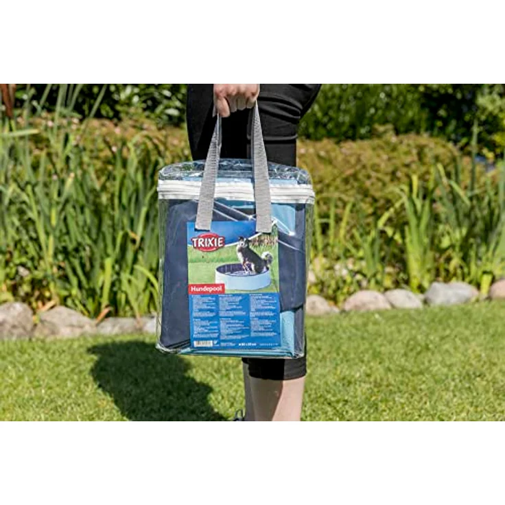 Trixie Hundepool hellblau 120x30cm – Bild 3