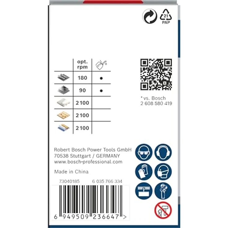 Bosch 1x PRO Multi Material Lochsäge, für Weichholz, Trockenbauwand, Ø 48 mm, mit 8 % Kobalt – Bild 4
