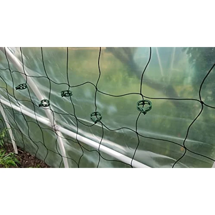 GARDENIX 100 Stück Pflanzen Clips Pflanzenklammern für Gemüse Tomate Pflanze Unterstützung Gurken, Erbsen, Auberginen, Bohnen und Blumen wie Orchideen – Bild 5