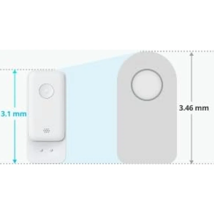 SwitchBot WLAN Wassermelder mit Sensorkabel, intelligente Wasserleck-Erkennung und Echtzeit-Benachrichtigung – Bild 3
