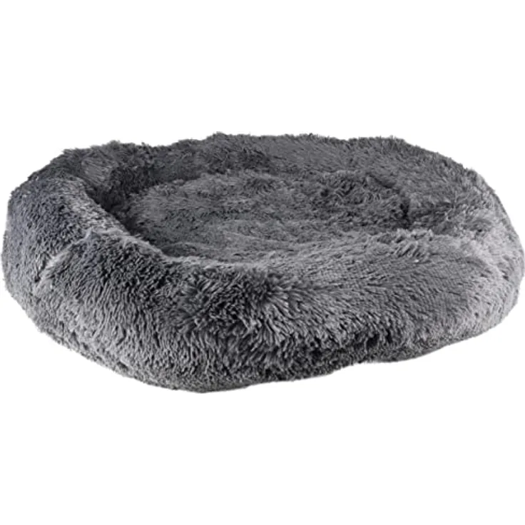 Flamingo - Krems rundes Kissen, Farbe grau ø 90 cm. für Hunde - FL-519466