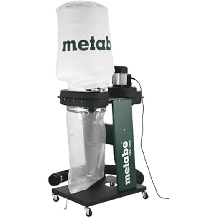 Späneabsauganlage SPA 1200 900 m³/h 1 m² 65l 550W METABO – Bild 6