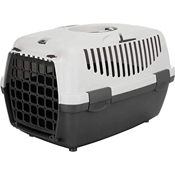 Trixie Transportbox Mini-Capri 1 hellgrau/grau – Bild 2